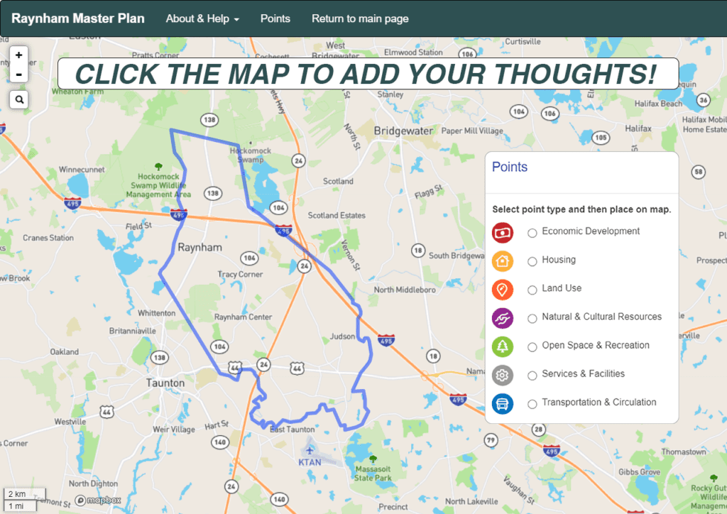 Raynham Virtual 2 Land Use, Housing & Economic Development