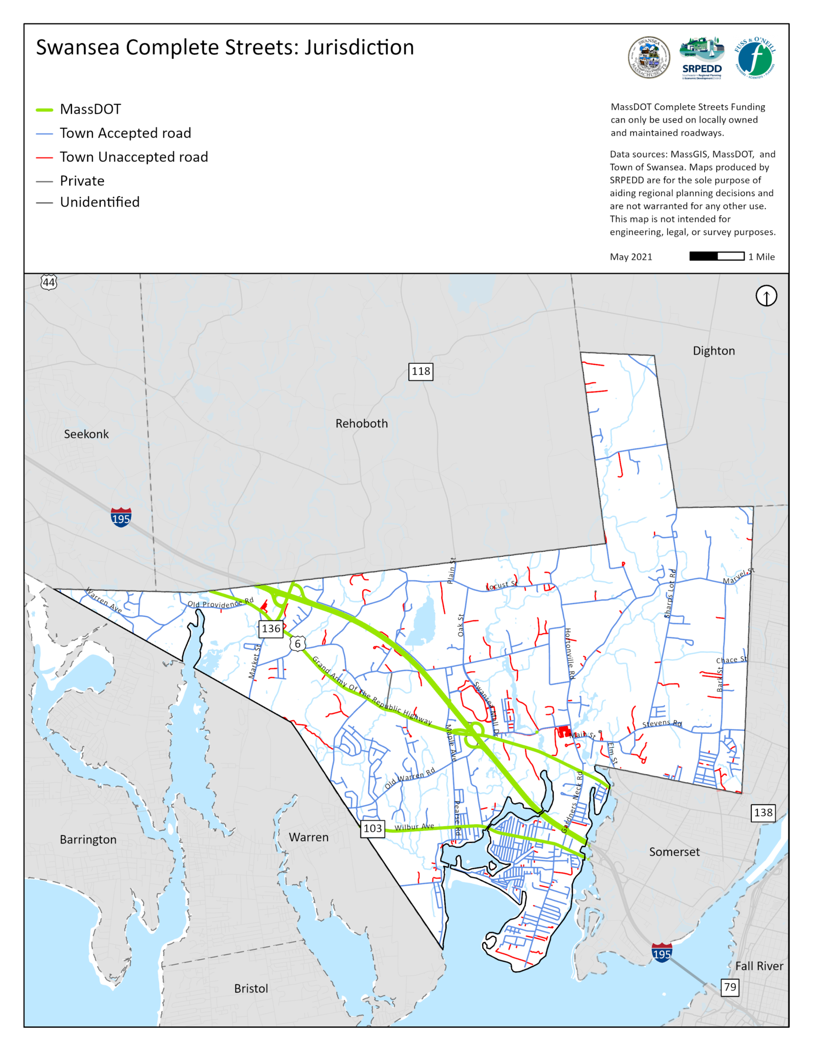 Swansea Complete Streets SRPEDD